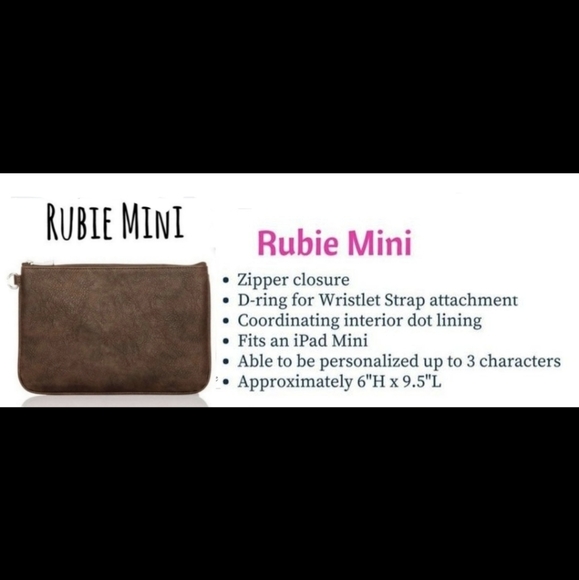 Thirty-one Bundle Lot of 3 items - Rubie Mini, Mini Zipper Pouch, Savvy Sleeve - Picture 3 of 4